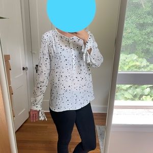 Floral long sleeve blouse